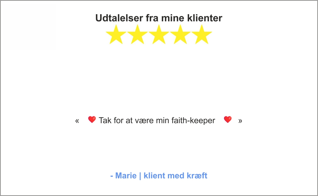 Udtalelser fra mine klienter