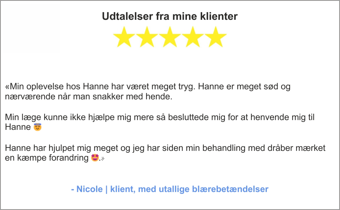 Udtalelser fra mine klienter